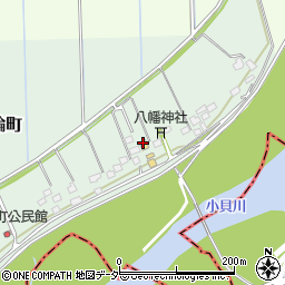 茨城県常総市箕輪町34周辺の地図