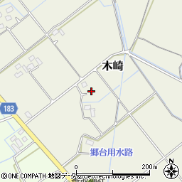 埼玉県春日部市木崎135-1周辺の地図