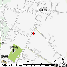 埼玉県白岡市高岩2061周辺の地図