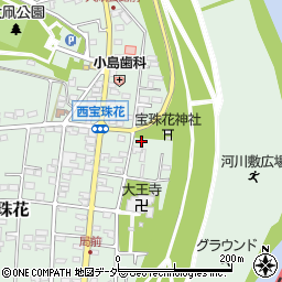 埼玉県春日部市西宝珠花79周辺の地図
