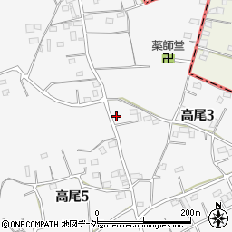埼玉県北本市高尾5丁目149周辺の地図