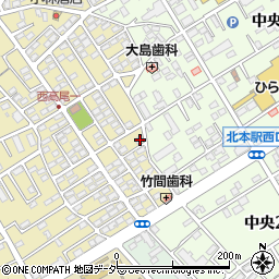 埼玉県北本市西高尾1丁目263周辺の地図