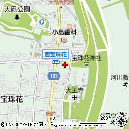埼玉県春日部市西宝珠花73周辺の地図