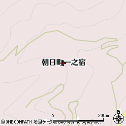岐阜県高山市朝日町一之宿周辺の地図
