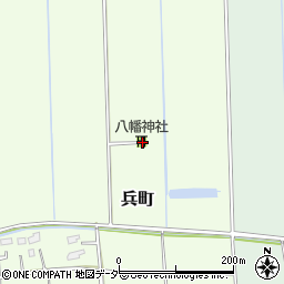 茨城県常総市兵町575周辺の地図
