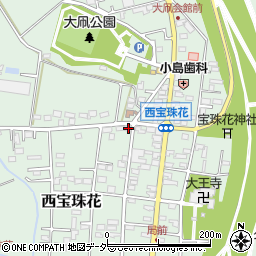 埼玉県春日部市西宝珠花474周辺の地図