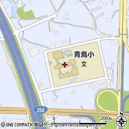 東松山市立青鳥小学校周辺の地図
