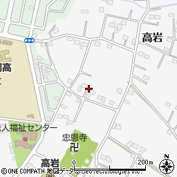 埼玉県白岡市高岩2037周辺の地図