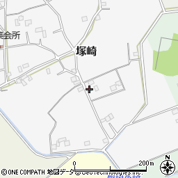 埼玉県春日部市塚崎179周辺の地図