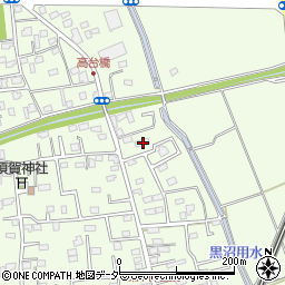 埼玉県白岡市篠津2158-1周辺の地図