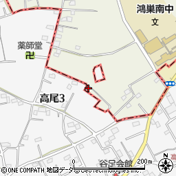 埼玉県鴻巣市原馬室3627周辺の地図