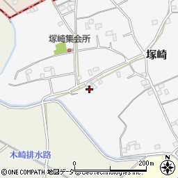 埼玉県春日部市塚崎209周辺の地図