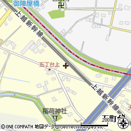 埼玉県桶川市五町台85-1周辺の地図