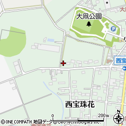 埼玉県春日部市西宝珠花682周辺の地図