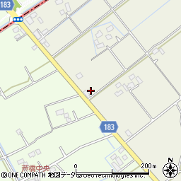 埼玉県春日部市木崎183周辺の地図