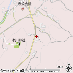 埼玉県比企郡小川町上古寺521-2周辺の地図