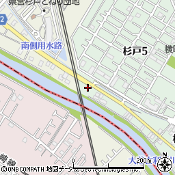 橋本自動車　整備工場周辺の地図