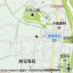埼玉県春日部市西宝珠花688周辺の地図