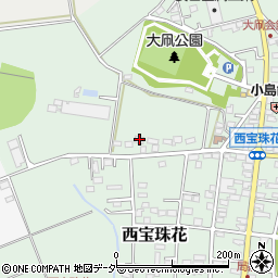 埼玉県春日部市西宝珠花684周辺の地図