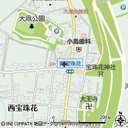 埼玉県春日部市西宝珠花27周辺の地図