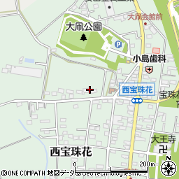 埼玉県春日部市西宝珠花687周辺の地図