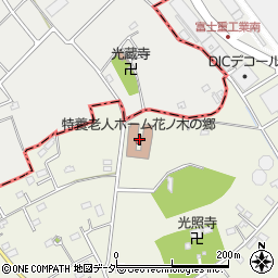 デイサービスセンター 花ノ木の郷周辺の地図