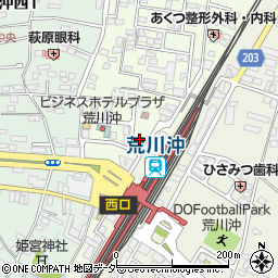 茨城県土浦市中荒川沖町5-6周辺の地図