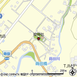 椋神社周辺の地図