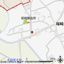 埼玉県春日部市塚崎212周辺の地図