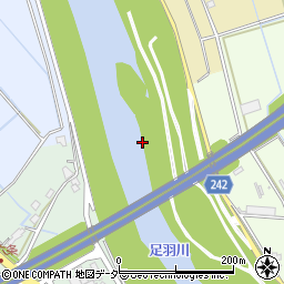 足羽川橋周辺の地図