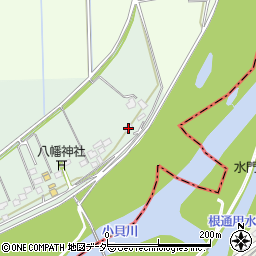 茨城県常総市箕輪町12周辺の地図