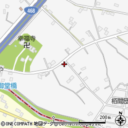 埼玉県久喜市菖蒲町下栢間68周辺の地図