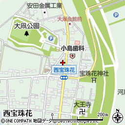 埼玉県春日部市西宝珠花30周辺の地図