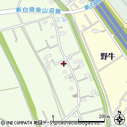 埼玉県白岡市篠津2739周辺の地図