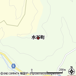福井県福井市水谷町周辺の地図