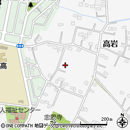 埼玉県白岡市高岩2034-5周辺の地図