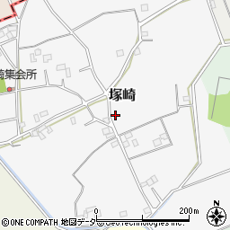 埼玉県春日部市塚崎407周辺の地図