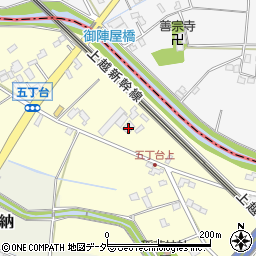 埼玉県桶川市五町台73周辺の地図