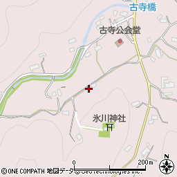 埼玉県比企郡小川町上古寺580周辺の地図