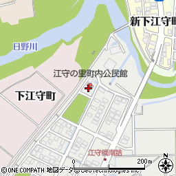 江守の里公民館周辺の地図
