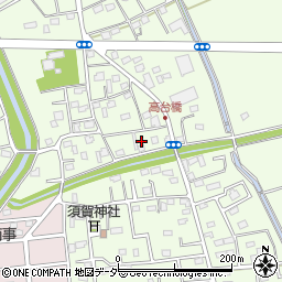 埼玉県白岡市篠津607周辺の地図