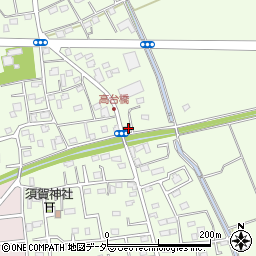 埼玉県白岡市篠津599周辺の地図