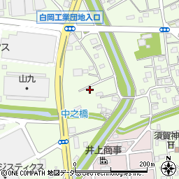 埼玉県白岡市篠津710-1周辺の地図