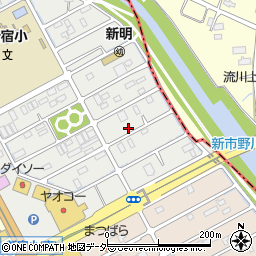 埼玉県東松山市新宿町25-37周辺の地図