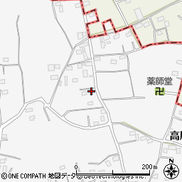 埼玉県北本市高尾4丁目71周辺の地図