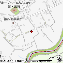 埼玉県久喜市菖蒲町下栢間277周辺の地図