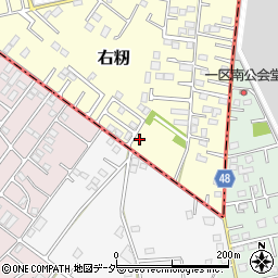 茨城県土浦市右籾2450-93周辺の地図