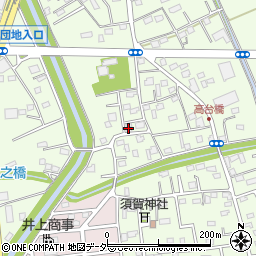 埼玉県白岡市篠津687周辺の地図