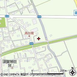 埼玉県白岡市篠津598-1周辺の地図