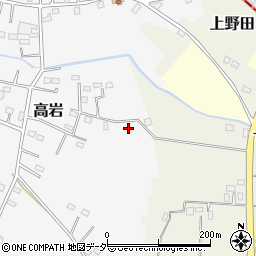 埼玉県白岡市高岩1861周辺の地図